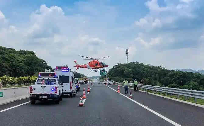 江海区高速公路汽车救援案例